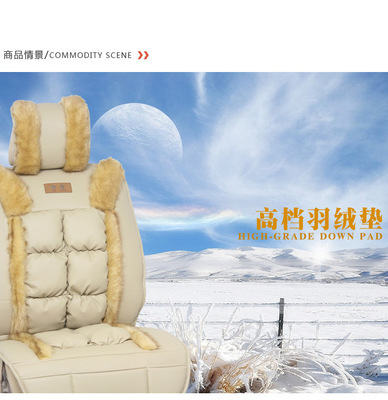 【高檔汽車用品 Q8駝鳥紋+水交毛 高端舒適 廠家供應】價格,廠家,圖片,座墊,浙江省天臺縣杭恩橡膠制品-